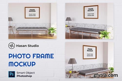 Blank Photo Frame Mockup - Nuzie QNRAK72