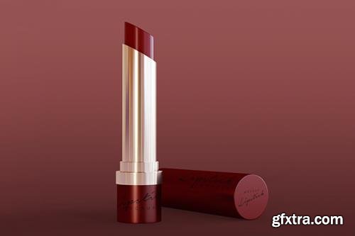 Red Lipstick Mockup