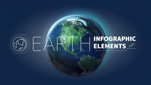 MotionArray - Earth Infographic Elements - 890898