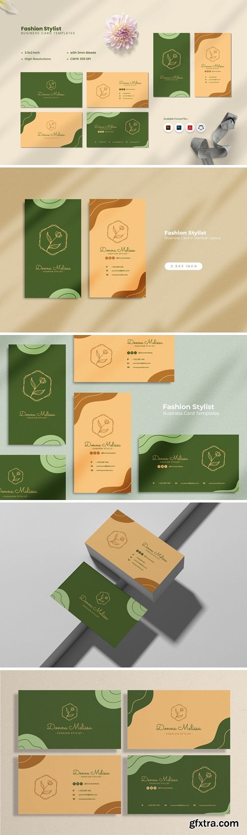 Fashion Stylist Business Card