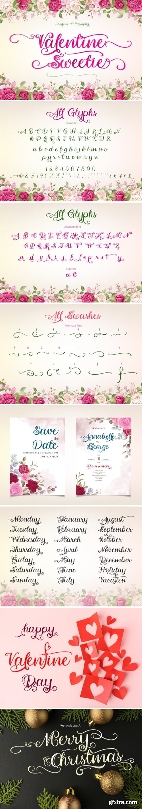 Valentine Sweetie Font