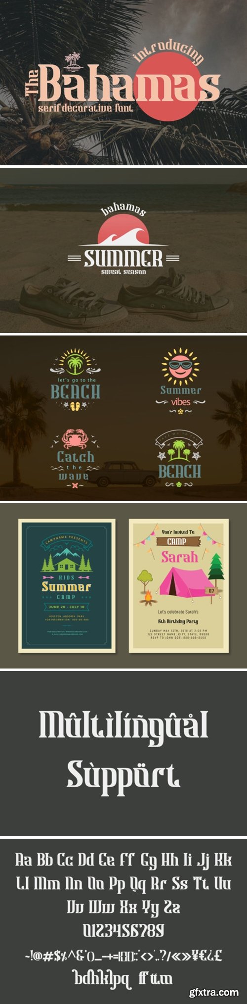 Bahamas Font » GFxtra