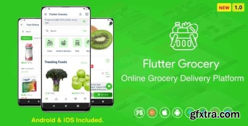 CodeCanyon - Flutter Multi Vendor Grocery ( Convenience Store, Food, Vegetable, Fresh Fruit, eCommerce, Retail ) v1.0 - 29832816