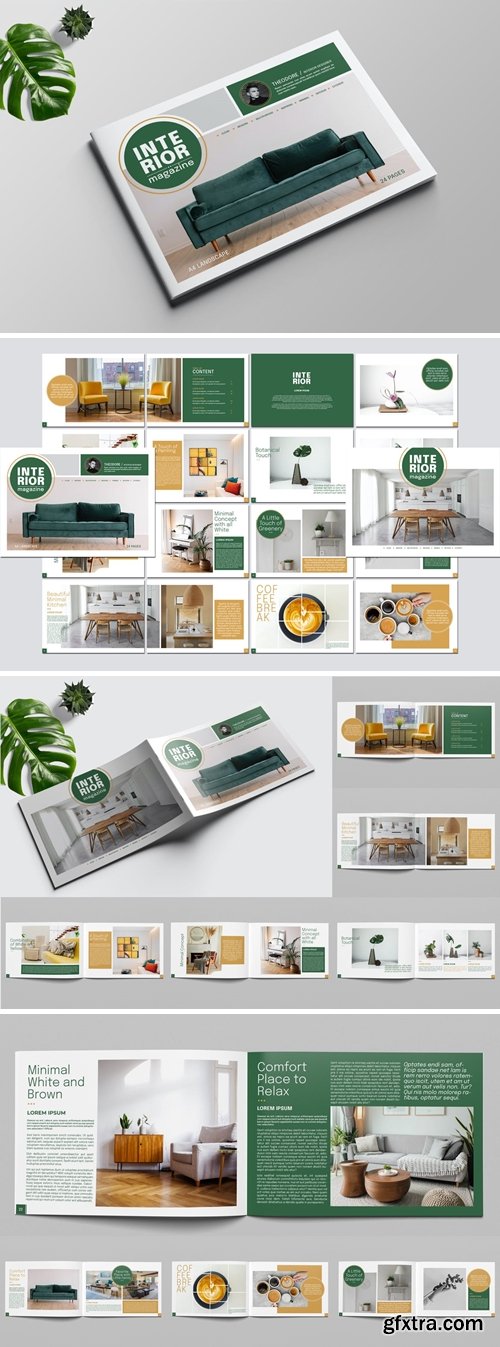 Interior Magazine Template