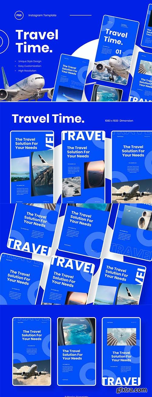 Travel Time - Instagram Stories Template