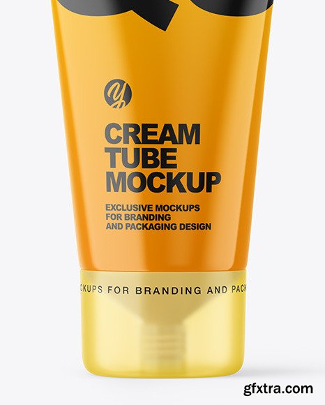 Glossy Cosmetic Tube Mockup 73191