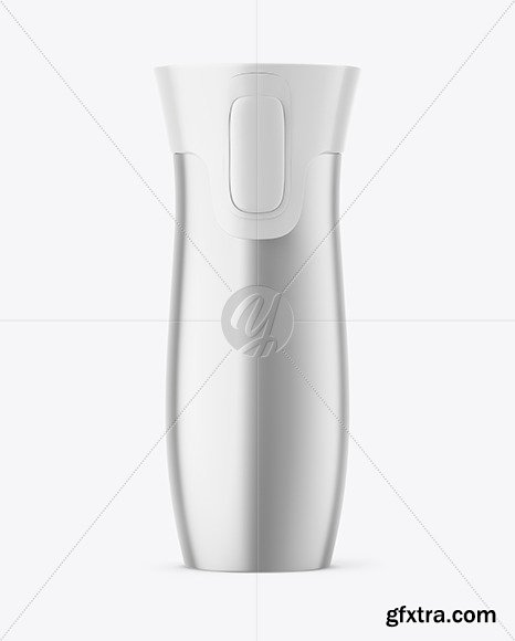 Metallic Thermo Bottle Mockup 72728