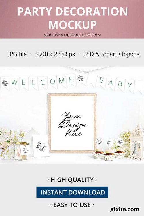 ETSY - Party Decoration Mockup Bundle