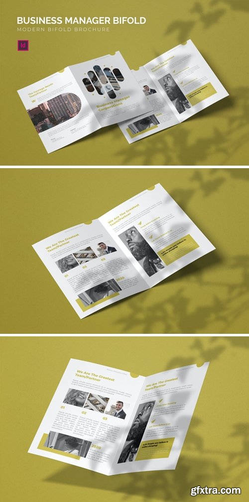 Bussines Manager - Bifold Brochure