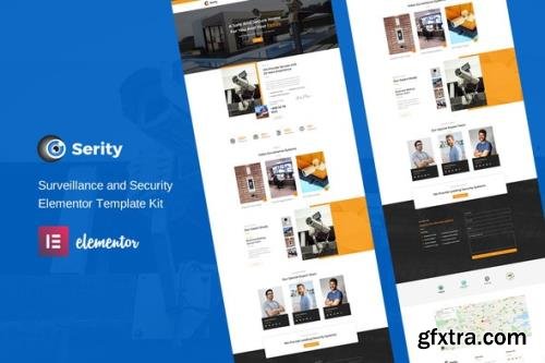 ThemeForest - Serity v1.0.0 - CCTV & Security Cameras Elementor Template Kit - 29779406