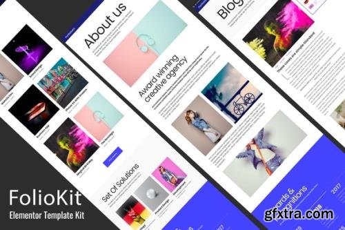 ThemeForest - Foliokit v1.0.0 - Personal Portfolio Elementor Template Kit - 29854495