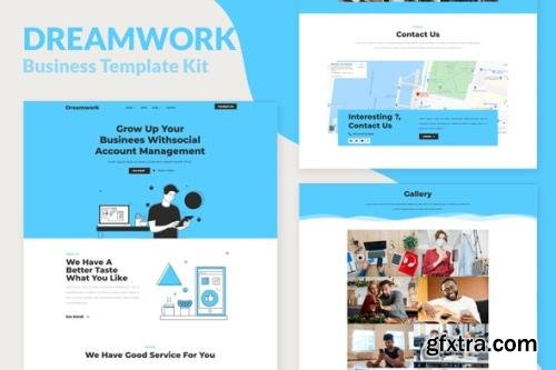 ThemeForest - Dreamwork v1.0.0 - Business Management Elementor Template Kit - 29840524