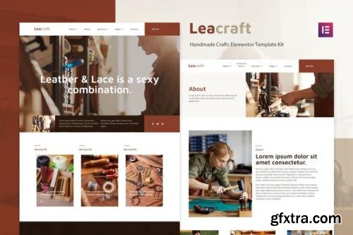 ThemeForest - Leacraft v1.0.0 - Handmade Crafts Elementor Template Kit - 29892627