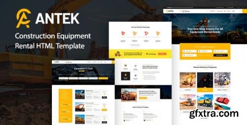 ThemeForest - Antek v1.0 - Construction Equipment Rental HTML - 29809984