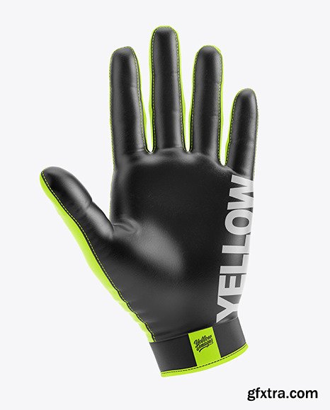 Football Glove Mockup - Front View 73144