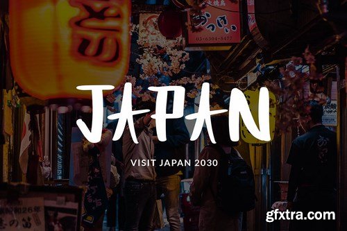 Bocast Japan Style Display Font