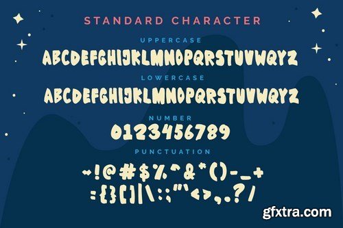 Zecland - A Bold Playful Font