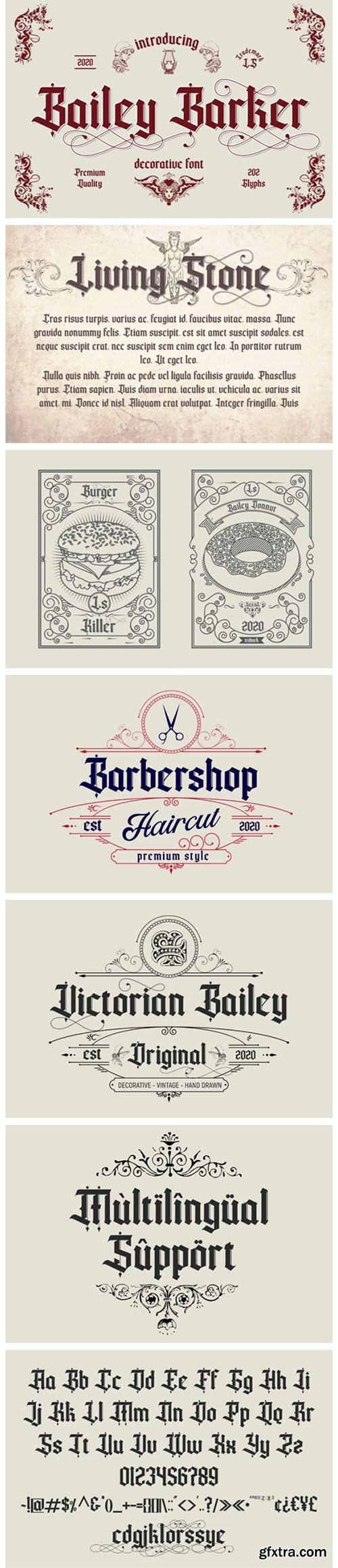 Bailey Barker Font