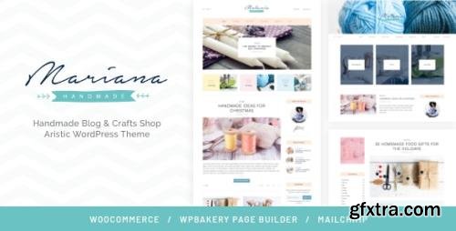 ThemeForest - Melania v1.5.3 - Handmade Blog & Crafts Shop Aristic WordPress Theme - 12515663