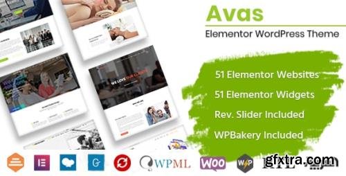 ThemeForest - Avas v6.1.24 - Elementor WordPress Theme - 19775390 - NULLED