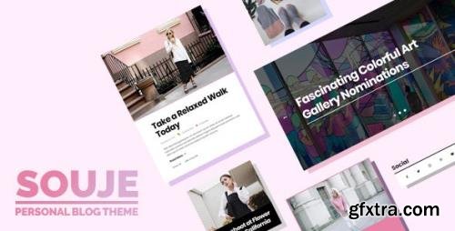 ThemeForest - Souje v5.0 - Personal WordPress Blog Theme - 21194449