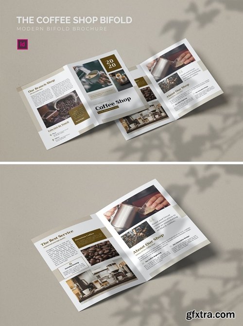 Coffee Shop - Bifold Brochure