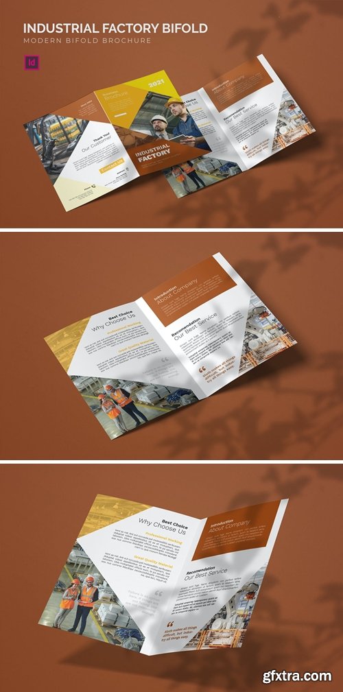 Industrial Factory - Bifold Brochure