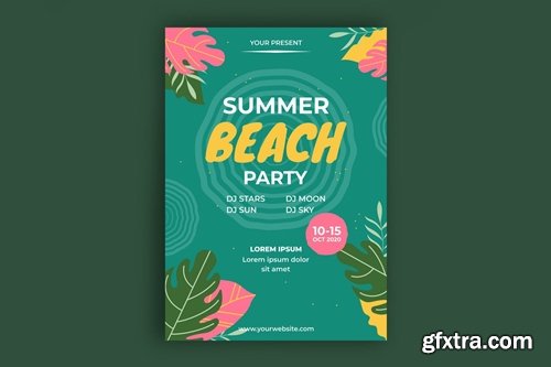 Beach Party Poster