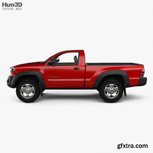 Toyota Tacoma Regular Cab 2011 3D model