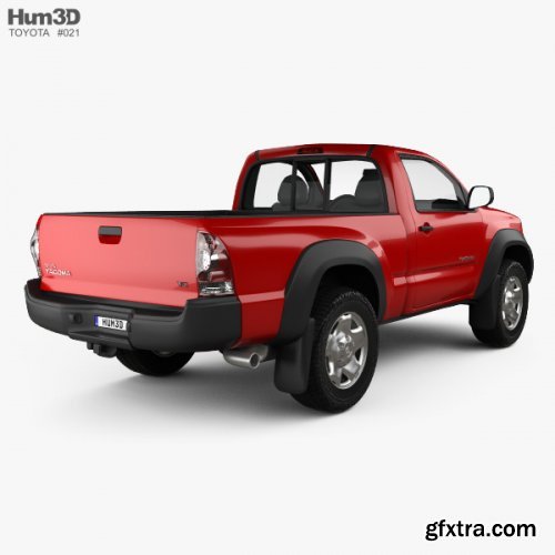 Toyota Tacoma Regular Cab 2011 3D model