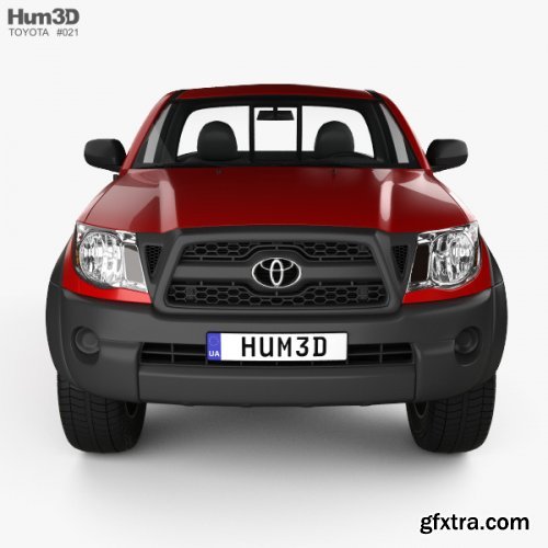 Toyota Tacoma Regular Cab 2011 3D model