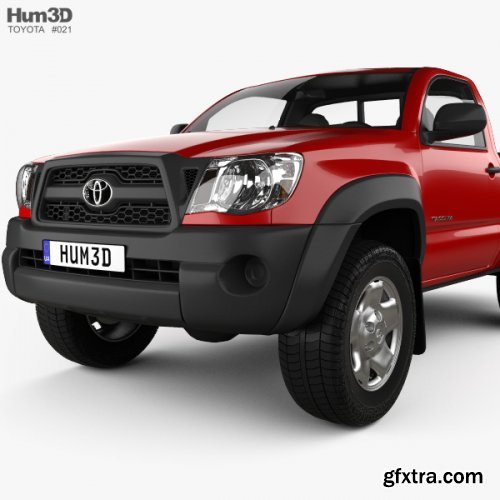 Toyota Tacoma Regular Cab 2011 3D model