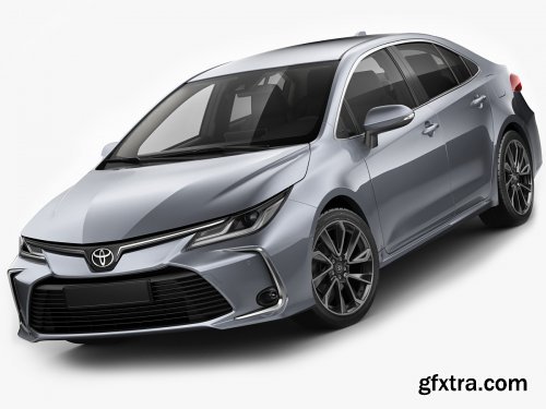 Toyota Corolla Sedan EU 2019 3D model