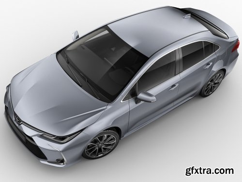 Toyota Corolla Sedan EU 2019 3D model