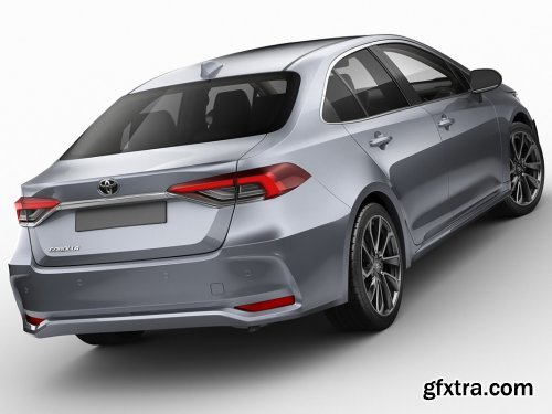 Toyota Corolla Sedan EU 2019 3D model