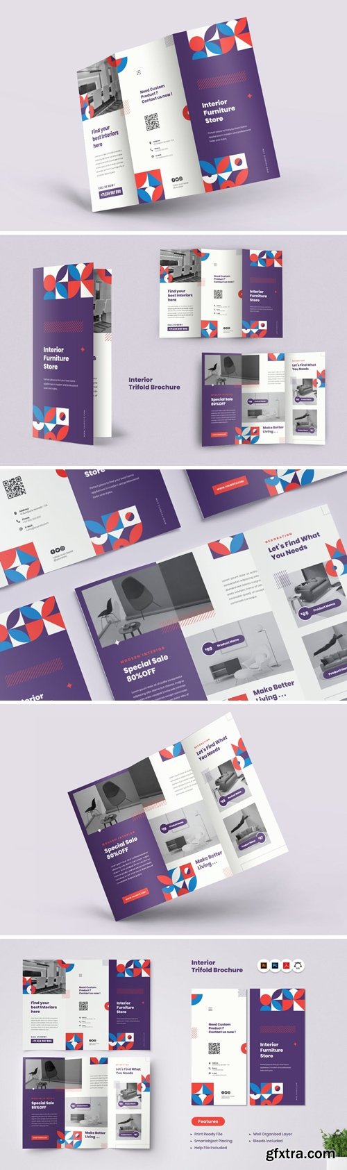 Interior Trifold Brochure