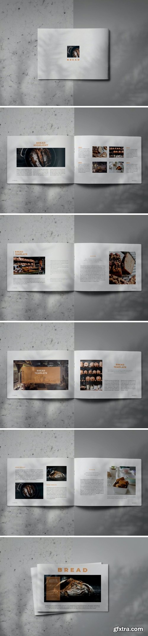 BREAD - Indesign Brochure Lookbook Template