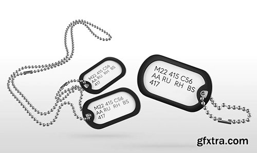 Dog Tag Mockups