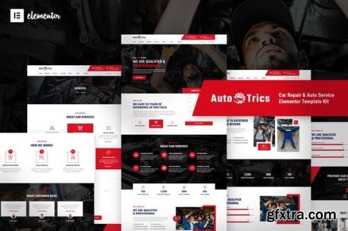 ThemeForest - AutoTrics v1.0.0 - Car Repair & Auto Service Elementor Template Kit - 29895648