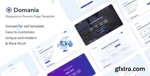 ThemeForest - Domania v1.0 - Responsive Domain Template - 29680990