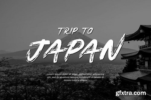 Samurai Shadow Brush Handwritten Font