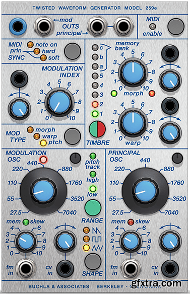 Softube Buchla 259e Twisted Waveform Generator v2.5.9