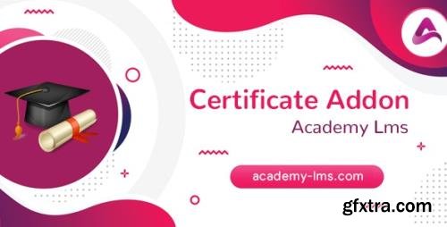 CodeCanyon - Academy LMS Certificate Addon v1.0 - 25515213