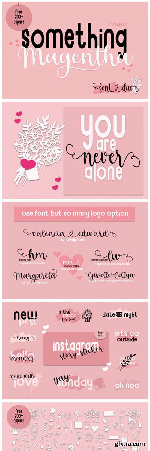 Something Magentha Font