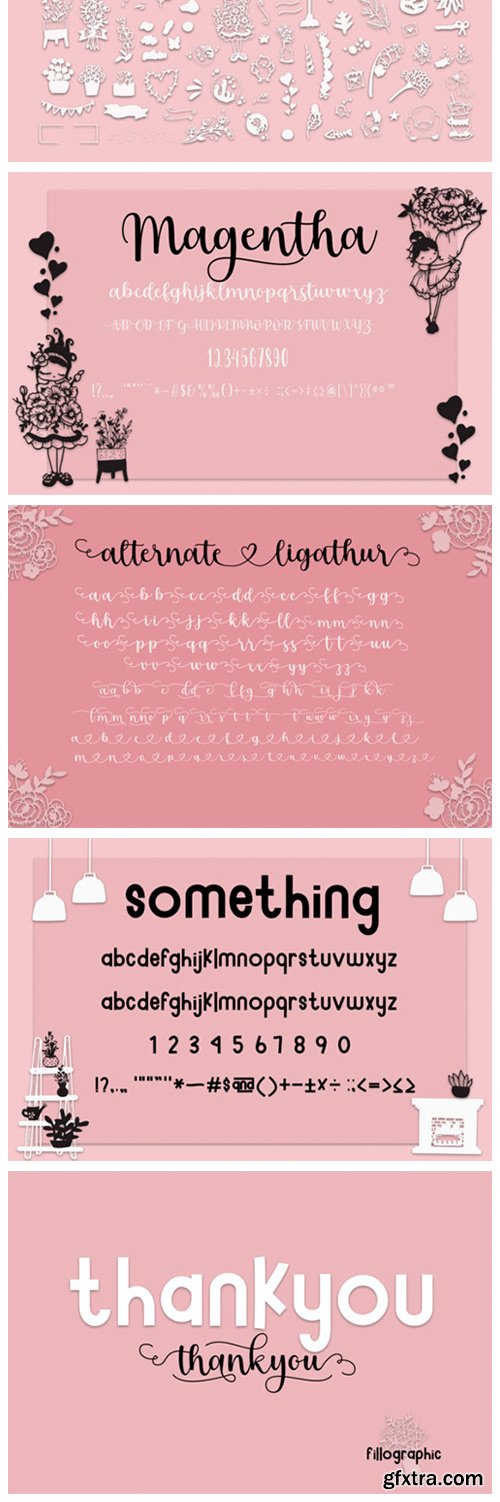 Something Magentha Font