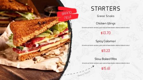 MotionArray - Restaurant Food Menu Promo - 824632