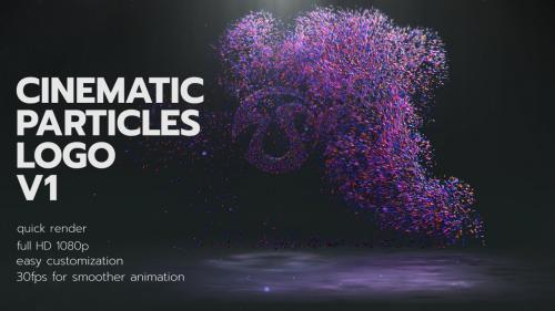 MotionArray - Cinematic Particles Logo V1 - 824968