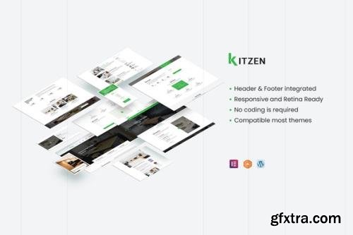 ThemeForest - Kitzen v1.0.1 - Modern Kitchen Elementor Template Kit - 29934539