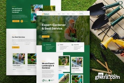 ThemeForest - Naturn v1.0.0 - Landscape & Gardening Elementor Template Kit - 29934372