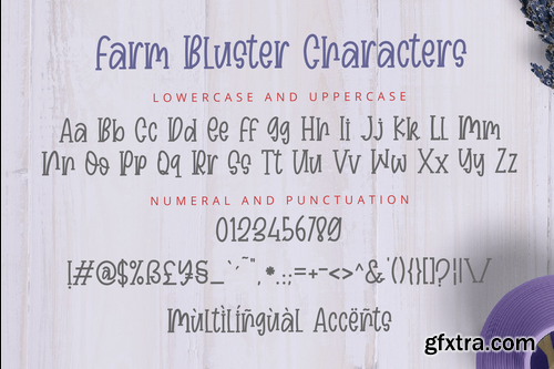 Farm Bluster Font